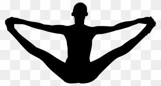 10 Yoga Silhouette - Yoga Clipart