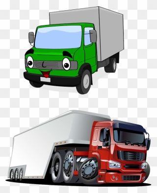 Vector Graphics Semi-trailer Truck Stock Illustration - Desenhos De Caminhoes Cartoon Clipart