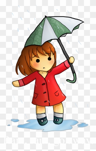 Child Clipart Polite - Clipart Rain Rain Go Away - Png Download