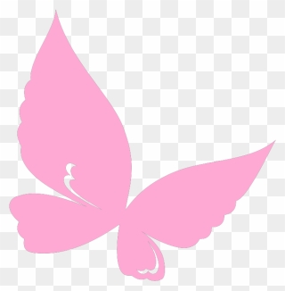 Pink Butterfly Svg Clip Arts - Cute Butterfly Clipart Png Transparent Png