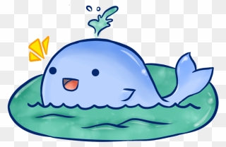 Cute Whale Png Clipart