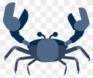 Crab - Crab Vector Clipart