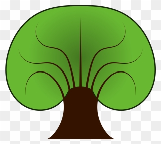 Symmetrical Tree Clipart