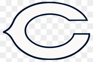 White Chicago Bears Logo Clipart