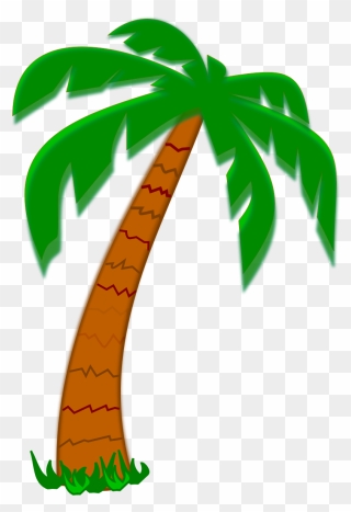 Date Palm Tree Clipart - Clipart Chicka Chicka Boom Boom - Png Download