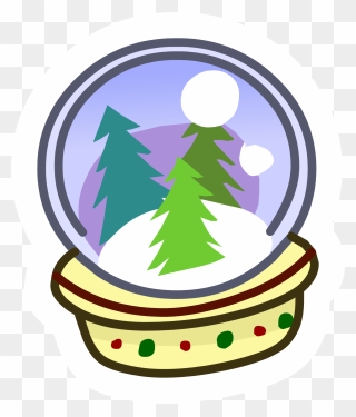 Snowflake Globe Clipart Image Library Download Snow - Illustration - Png Download