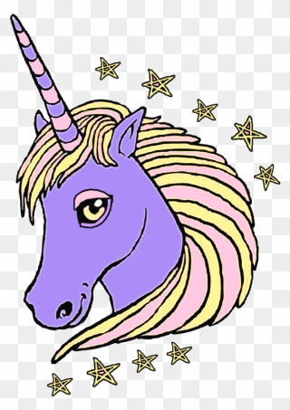 Sweet Drawing Unicorn Transparent Png Clipart Free - Unicorn Drawing