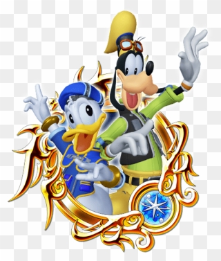 Kingdom Hearts Clipart Goofy - Kingdom Hearts Roxas Medal - Png Download