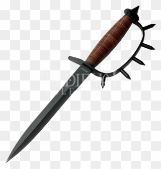 Spike Handled Trench Knife - Spiked Trench Knife Clipart