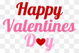 Transparent Background Happy Valentines Day Png Clipart