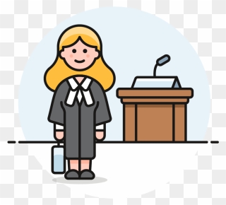 Jury Clipart Legal Issue - Clipart Images Of Lawyer - Png Download