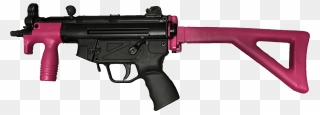Heckler & Koch Mp5 M4 Carbine Submachine Gun Firearm - Mp5k Suppressed Clipart
