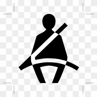 Seat Belt Symbol Clipart