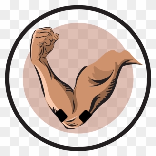 Elbow Clipart Biceps - Electrode Placement For Tennes Elbow - Png Download