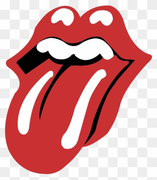 Rolling Stones Logo Png Transparent & Svg Vector - Rolling Stones Logo Svg Clipart