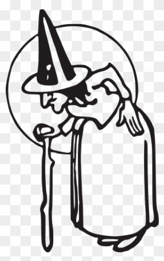 Old Witch - Hag Clipart