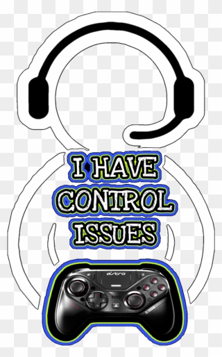 #control #issues #gamer #remote #headset #headphones - Game Controller Clipart