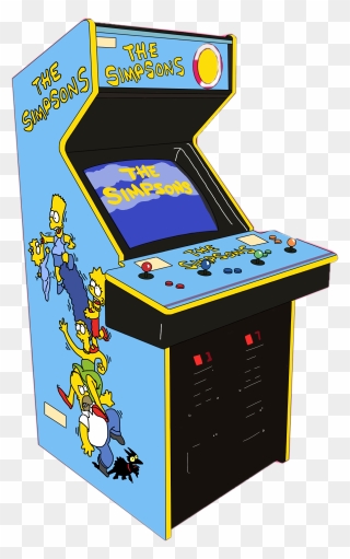 #thesimpsons #momentarilybliss #drawing #thesimpsonsdrawing - Video Game Arcade Cabinet Clipart