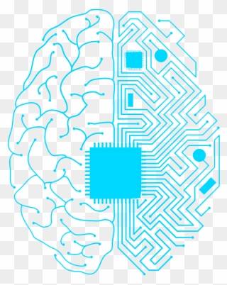 Brain Machine Learning Clipart