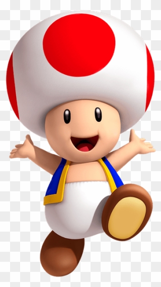 Toad Mario Clipart