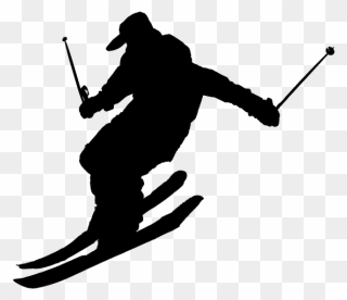 Skis Drawing Skating - Transparent Alpine Skiing Skiier Clipart