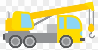 Car Heavy Equipment Vehicle Clip Art - Heavy Equipment Construction Car Clipart - Png Download