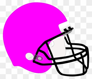 Football Equipment Clipart Jpg Library Library Baseball - Pink Football Helmet Clipart - Png Download