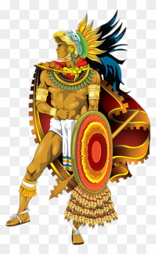 Aztec Warrior Transparent & Png Clipart Free Download - Transparent Aztec Warrior Png