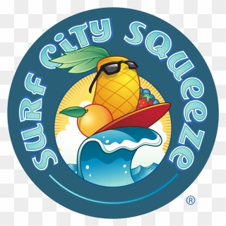 Surf City Cafe Restaurant Smoothie Kahala Brands Clipart - Surf City Squeeze Logo - Png Download
