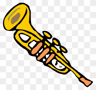 Trumpet Clip Art Free - Trumpet Clip Art - Png Download