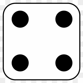 Domino Clipart Dice - Dice 4 Clipart - Png Download