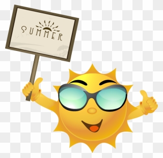 Summer Sun - Lose Weight Vision Board Clipart
