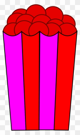 Popcorn Box Vector Clip Art - Png Download