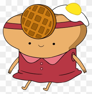 Hotdog Clipart Waffle - Adventure Time Toast Princess - Png Download
