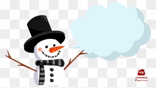 Snowman Logo Fhd 03 - Illustration Clipart
