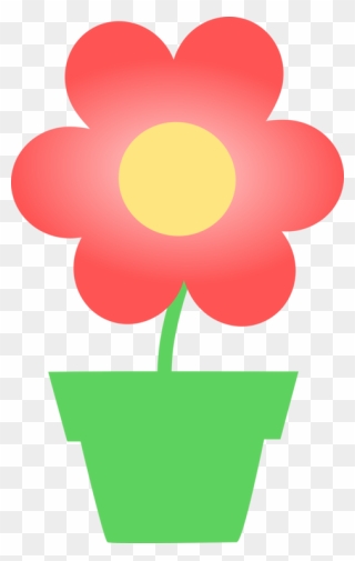 Drawing Structures Clipart - Clipart Simple Flower - Png Download