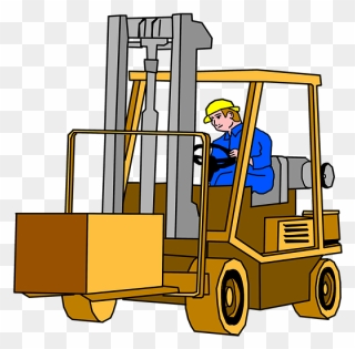 Don’t Drive A Forklift Without Training - รถ โฟล์ค ลิ ฟ ท์ การ์ตูน Clipart