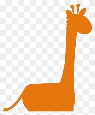Orange Giraffe Png Icons - Giraffe Clipart