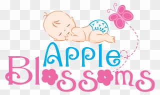 Apple Blossoms Logo Clipart