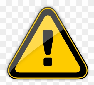 Danger Warning Sign Png Clipart - High Voltage Sign Clipart Transparent Png