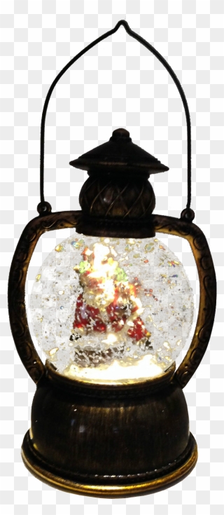 Christmas Snow Globe Lantern Clipart