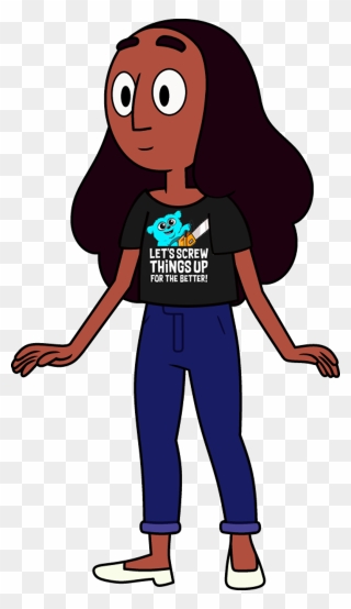 Let"s Screw Thi̇ngs Up For The Better Connie Garnet - Connie Steven Universe Clipart
