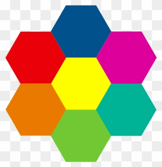 Flower Hexagon Clipart