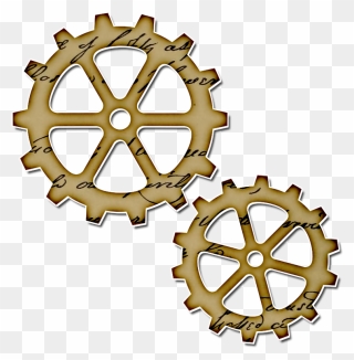 Free Gear Clipart - Clipart Gears Steampunk - Png Download