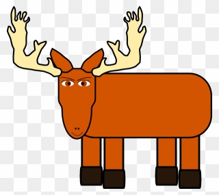 Animated Moose Clipart