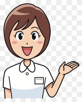 Lady With Hand Out - Doctor And Nurse Clipart - Png Download