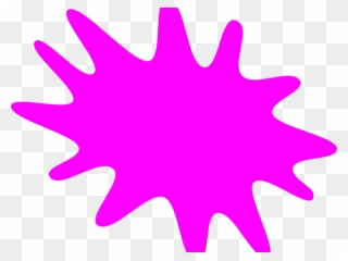 Transparent Pink Splatter Png - Splash Clip Art