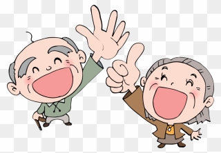Old Couple Clipart 外国 老人 イラスト Png Download Pinclipart