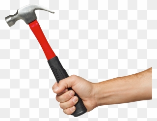 Pictures Of Hammer - Hammer With Hand Png Clipart