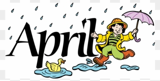 April Clipart April - Month Of April - Png Download